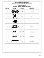 Предварительный просмотр 4 страницы Sonoma 71SRRWK43 Assembly Instructions