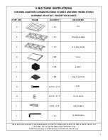 Sonoma CAMERON Assembly Instructions Manual предпросмотр