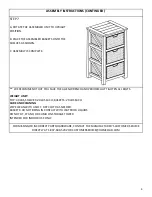 Preview for 4 page of Sonoma CAMERON Assembly Instructions Manual