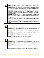 Preview for 8 page of Sonoma M1 User Manual