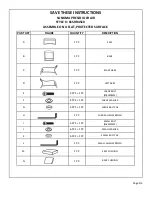 Предварительный просмотр 1 страницы Sonoma PRESIDIO 61SRR4510 Assembly Instructions