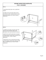 Предварительный просмотр 2 страницы Sonoma PRESIDIO 61SRR4510 Assembly Instructions