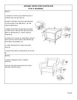 Предварительный просмотр 3 страницы Sonoma PRESIDIO 61SRR4510 Assembly Instructions