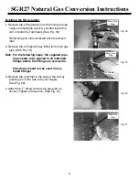 Предварительный просмотр 5 страницы Sonoma SGR27 Instructions Manual