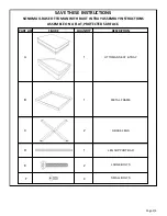 Предварительный просмотр 1 страницы Sonoma X-BASE OTTOMAN WITH BUILT IN TRAY Assembly Instructions