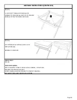 Предварительный просмотр 4 страницы Sonoma X-BASE OTTOMAN WITH BUILT IN TRAY Assembly Instructions