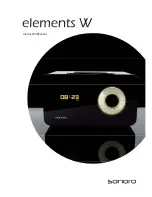 Sonoro elements W AU4101BL Instruction Manual preview