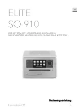 Предварительный просмотр 3 страницы Sonoro ELITE SO-910 Operating Manual