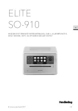 Предварительный просмотр 207 страницы Sonoro ELITE SO-910 Operating Manual