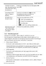 Preview for 38 page of Sonoro MEISTERSTUCK SO-610 Operating Manual