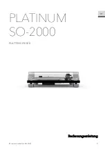 Preview for 3 page of Sonoro PLATINUM SO-2000 Operating Manual