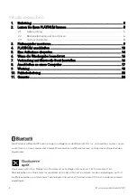 Preview for 4 page of Sonoro PLATINUM SO-2000 Operating Manual