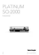 Preview for 48 page of Sonoro PLATINUM SO-2000 Operating Manual