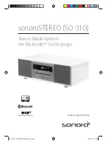 Предварительный просмотр 5 страницы Sonoro SO-310 Operating Manual