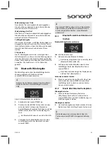 Preview for 31 page of Sonoro SO-310 Operating Manual