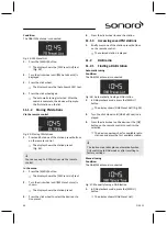 Предварительный просмотр 60 страницы Sonoro SO-310 Operating Manual