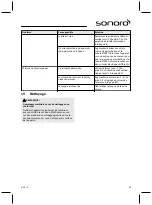 Preview for 99 page of Sonoro SO-310 Operating Manual