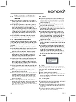 Предварительный просмотр 108 страницы Sonoro SO-310 Operating Manual