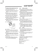 Preview for 143 page of Sonoro SO-310 Operating Manual