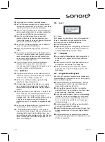 Предварительный просмотр 176 страницы Sonoro SO-310 Operating Manual