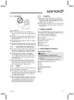 Предварительный просмотр 177 страницы Sonoro SO-310 Operating Manual