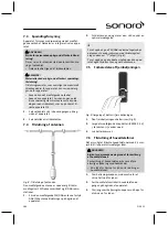 Предварительный просмотр 184 страницы Sonoro SO-310 Operating Manual