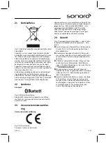 Preview for 201 page of Sonoro SO-310 Operating Manual