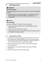 Предварительный просмотр 17 страницы Sonoro SO-410 Operating Manual