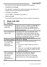 Предварительный просмотр 122 страницы Sonoro SO-410 Operating Manual