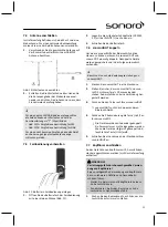 Preview for 21 page of Sonoro sonoroCD 2 Operating Manual