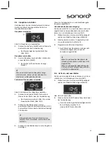 Preview for 25 page of Sonoro sonoroCD 2 Operating Manual