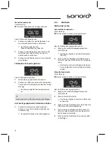 Preview for 30 page of Sonoro sonoroCD 2 Operating Manual