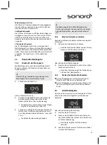 Preview for 33 page of Sonoro sonoroCD 2 Operating Manual