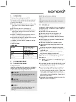 Preview for 47 page of Sonoro sonoroCD 2 Operating Manual