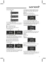 Preview for 61 page of Sonoro sonoroCD 2 Operating Manual