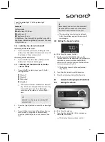 Preview for 65 page of Sonoro sonoroCD 2 Operating Manual