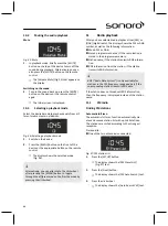 Preview for 66 page of Sonoro sonoroCD 2 Operating Manual