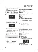 Preview for 68 page of Sonoro sonoroCD 2 Operating Manual