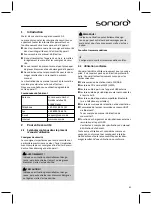 Preview for 83 page of Sonoro sonoroCD 2 Operating Manual