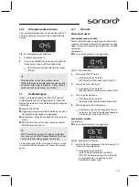 Preview for 141 page of Sonoro sonoroCD 2 Operating Manual