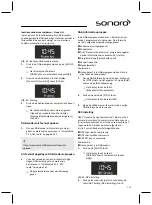 Preview for 143 page of Sonoro sonoroCD 2 Operating Manual