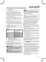 Preview for 159 page of Sonoro sonoroCD 2 Operating Manual