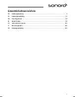 Предварительный просмотр 3 страницы Sonoro sonoroCD SO-210 Operating Manual