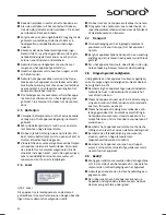 Предварительный просмотр 42 страницы Sonoro sonoroCD SO-210 Operating Manual