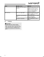 Предварительный просмотр 66 страницы Sonoro sonoroCD SO-210 Operating Manual