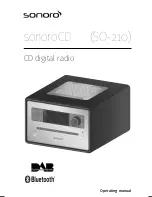 Предварительный просмотр 69 страницы Sonoro sonoroCD SO-210 Operating Manual