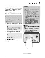 Предварительный просмотр 82 страницы Sonoro sonoroCD SO-210 Operating Manual