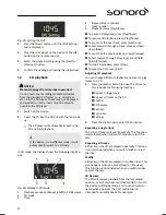 Предварительный просмотр 92 страницы Sonoro sonoroCD SO-210 Operating Manual