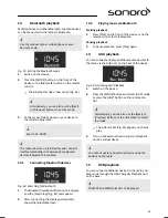 Предварительный просмотр 93 страницы Sonoro sonoroCD SO-210 Operating Manual