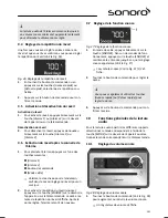 Предварительный просмотр 121 страницы Sonoro sonoroCD SO-210 Operating Manual